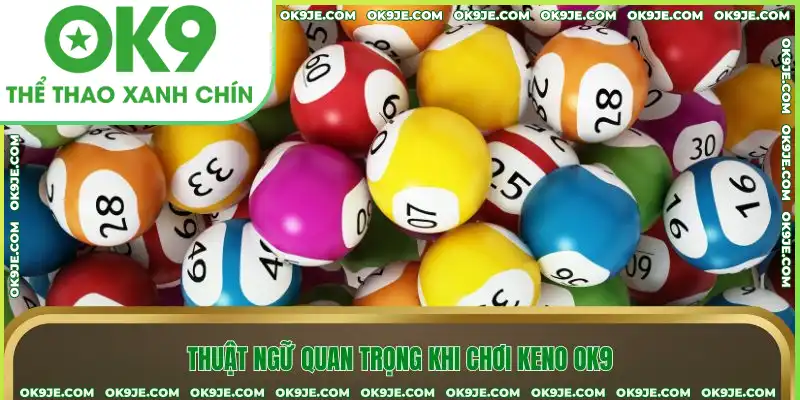 Thuật ngữ quan trọng khi chơi keno OK9 Thuật ngữ quan trọng khi chơi keno OK9